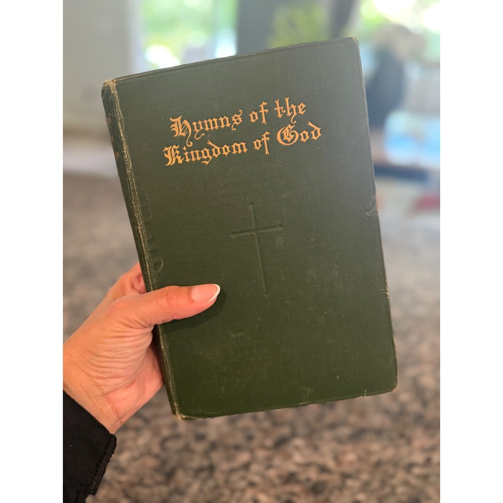 1911 Hymns of the Kingdom of God With Tunes Henry Sloane Coffin Antique Hymnal